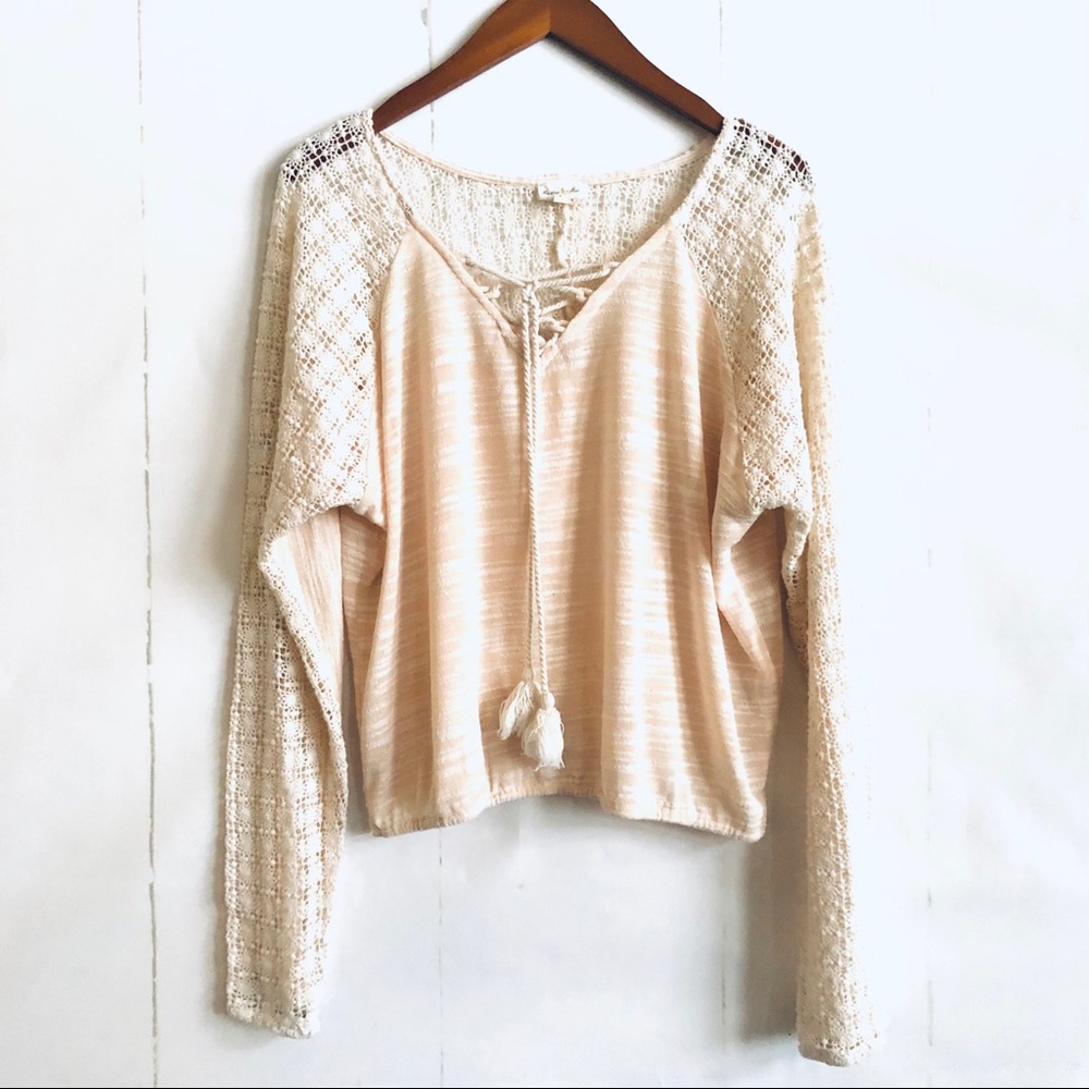 Meadow Rue | Anthropologie Cream Blouse